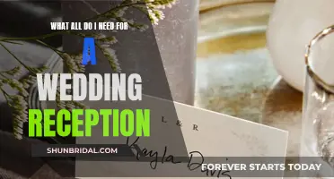 Wedding Reception Essentials: A Comprehensive Guide