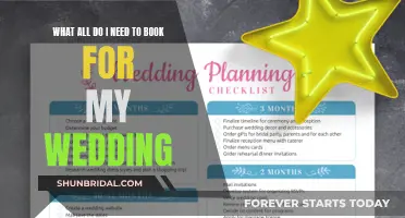 Essential Wedding Planning: Bookings You Need to Make