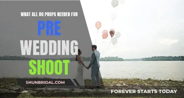 Essential Props for a Memorable Pre-Wedding Shoot