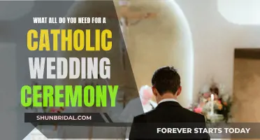 A Catholic Wedding: Essential Items for the Ceremony