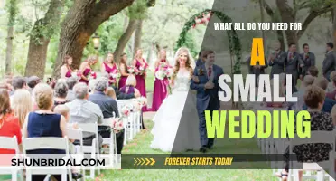 Planning a Small Wedding: Essentials for the Big Day