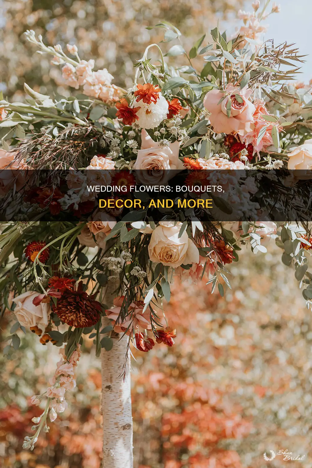 what all is included in wedding flowers