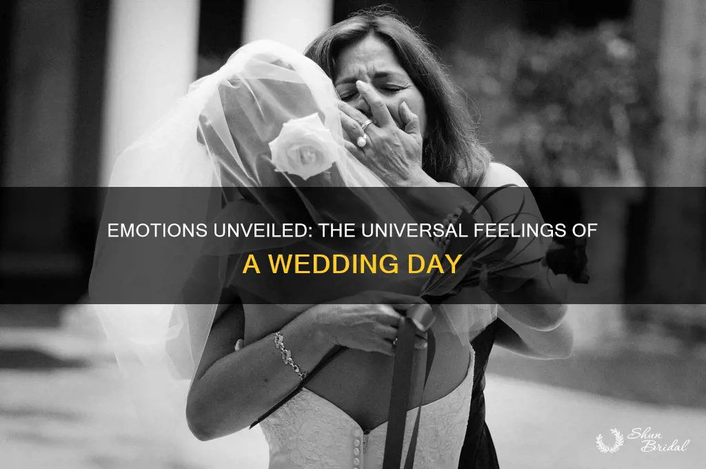 what all people feel wedding day