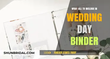 Essential Wedding Day Binder Checklist: Organize Your Big Day Seamlessly