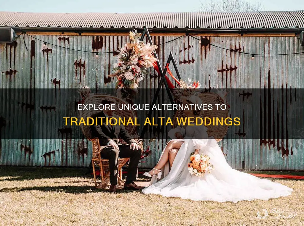 what alternative to use for alta wedding