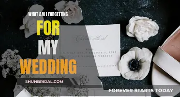The Ultimate Wedding Day Checklist: What Could I Forget?