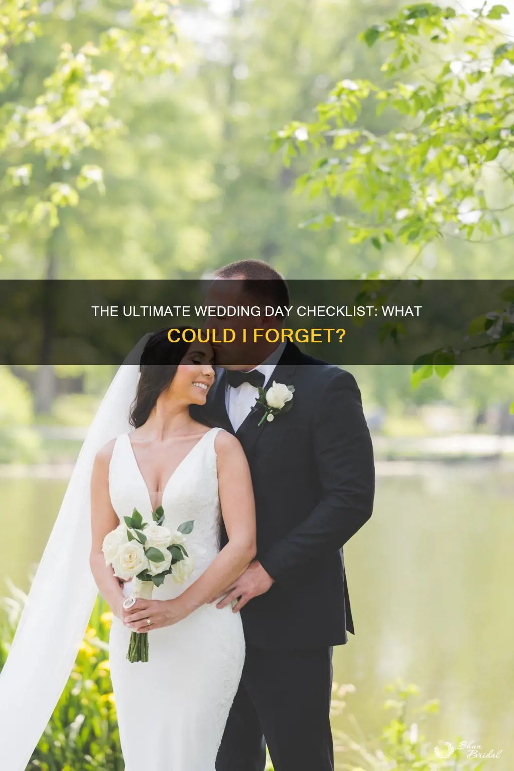 what am I forgetting for my wedding