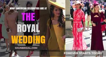 American Stars Shining at the Royal Wedding Extravaganza