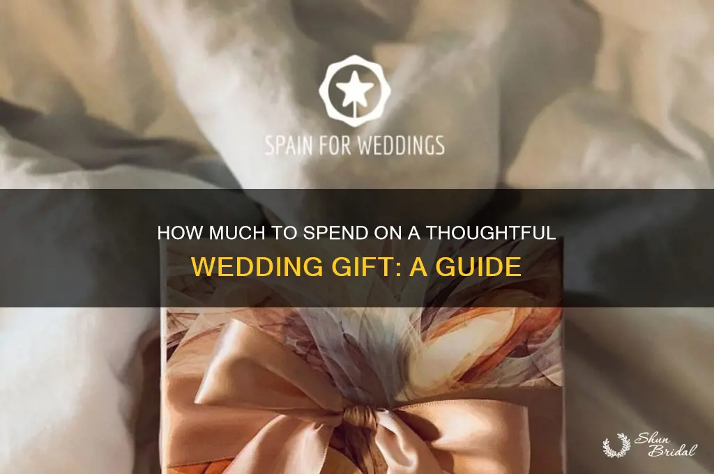 what amount should be spent on wedding gift