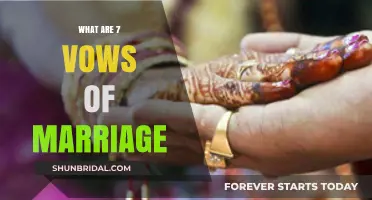 Understanding the Sacred Seven Vows of Marriage: A Lifelong Commitment