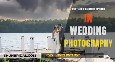 Customized Wedding Photography: À La Carte Options Explained