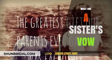 Understanding a Sister's Vow: Commitment, Love, and Lifelong Bonds Explained