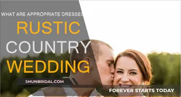Rustic Country Wedding: Dressing for the Occasion