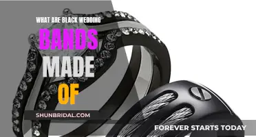 Black Wedding Bands: Materials and Meanings