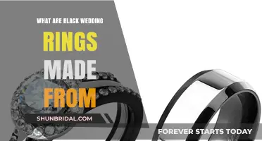 Black Wedding Rings: Materials and Meanings