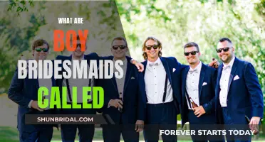 Groomsmen or Ushers: Male Bridesmaids Explained