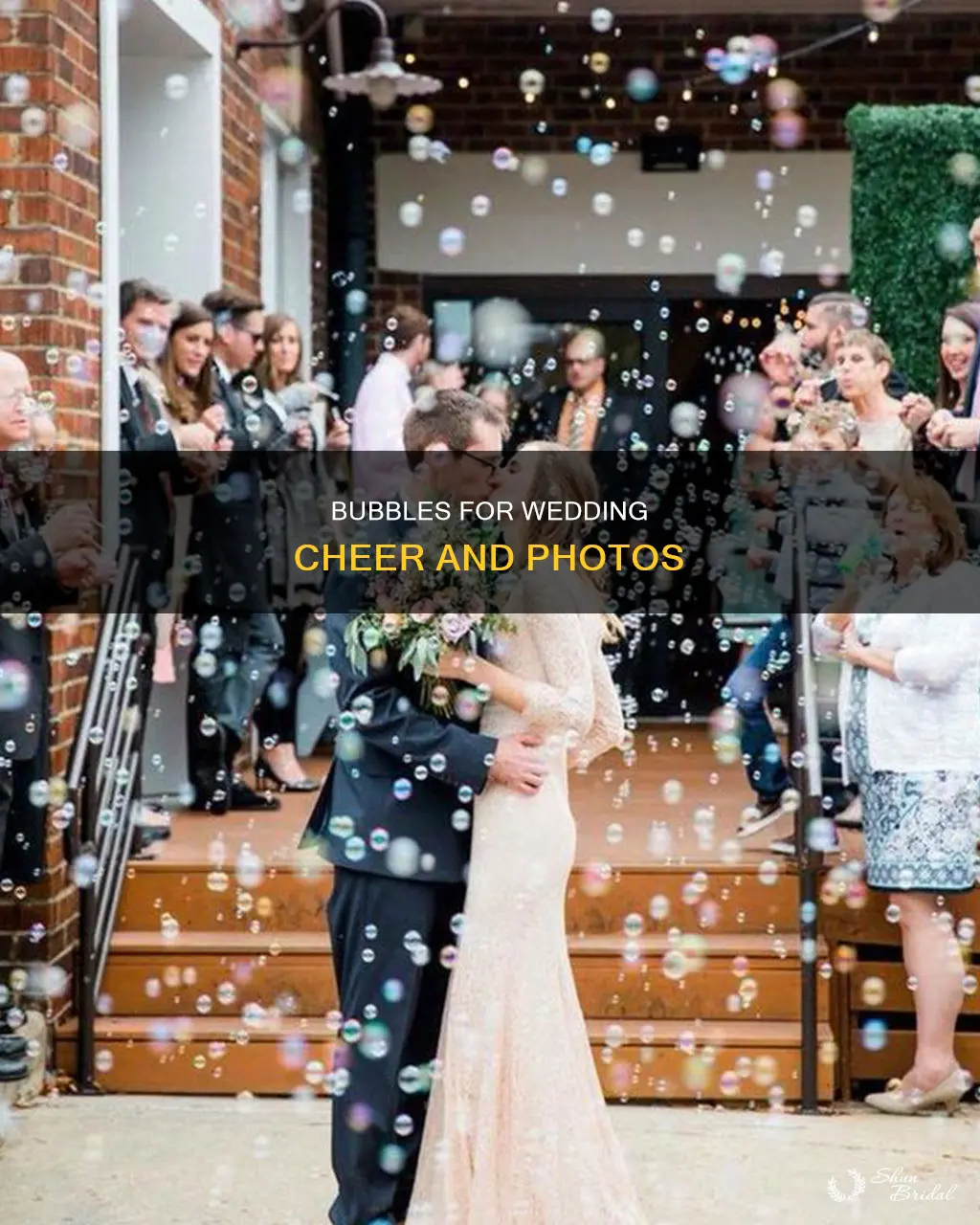 what are bubbles used for in wedding