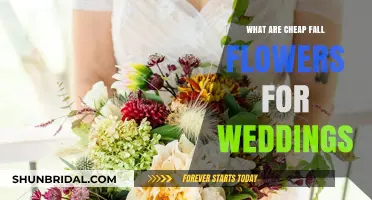 Affordable Fall Wedding Flowers for Your Special Day