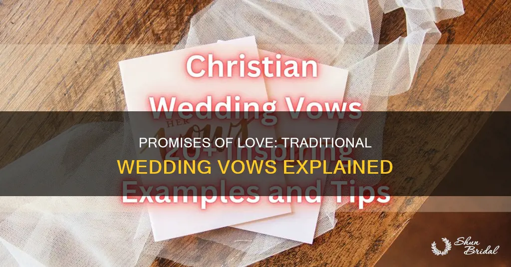 what are common wedding vows