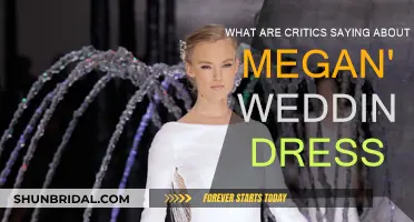 Megan's Wedding Dress: Critics Rave About Her Gown