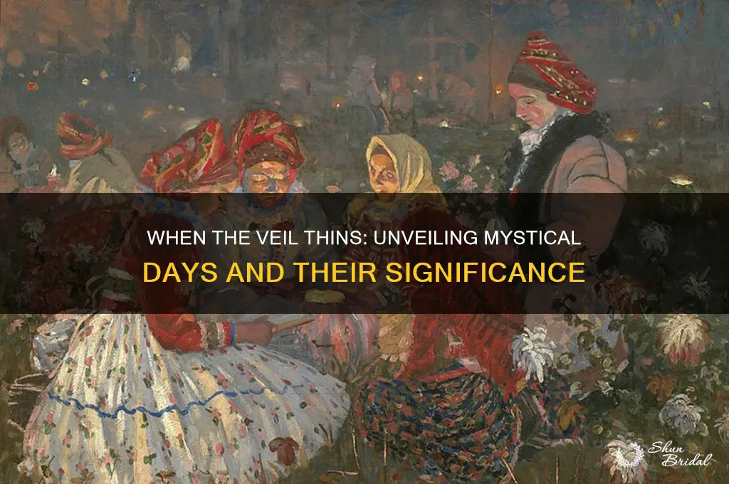 what are days where the veil thins