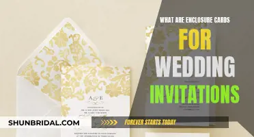 Wedding Invitation Enclosure Cards: What Are They?