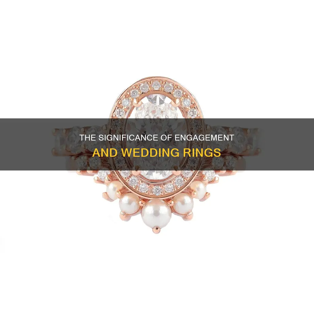 what are engagement rings and wedding rings
