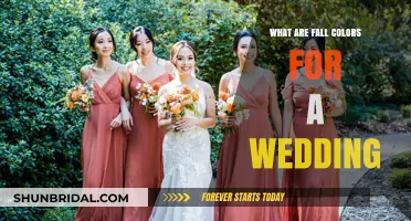 Autumn Wedding Palette: Embracing Warm Fall Colors for Your Big Day