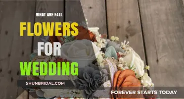 Fall Wedding Flowers: Seasonal Blooms for Your Special Day