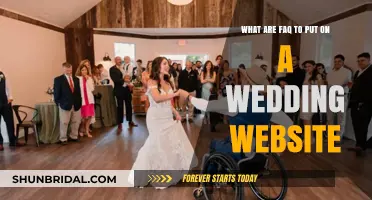 Wedding Website FAQs: What to Include and Why