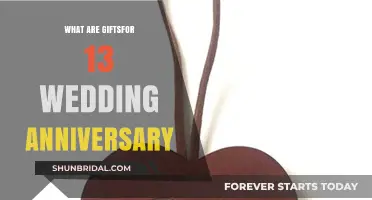 Unique and Thoughtful 13th Wedding Anniversary Gift Ideas for Couples