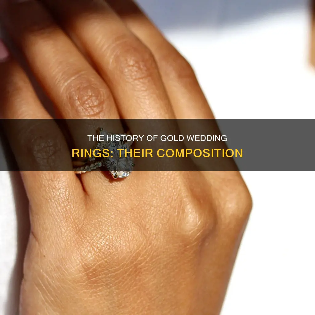 what are gold wedding rings made of