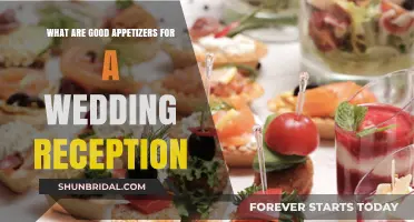 Appetizing Wedding Reception Starters: Choosing the Right Ones