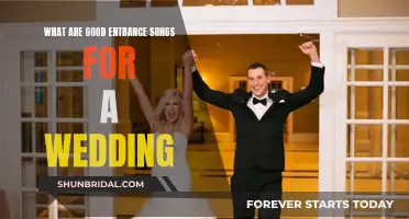 Entrance Songs for a Wedding: Tunes to Kickstart the Celebration