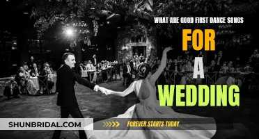 First Dance Songs to Set the Wedding Mood