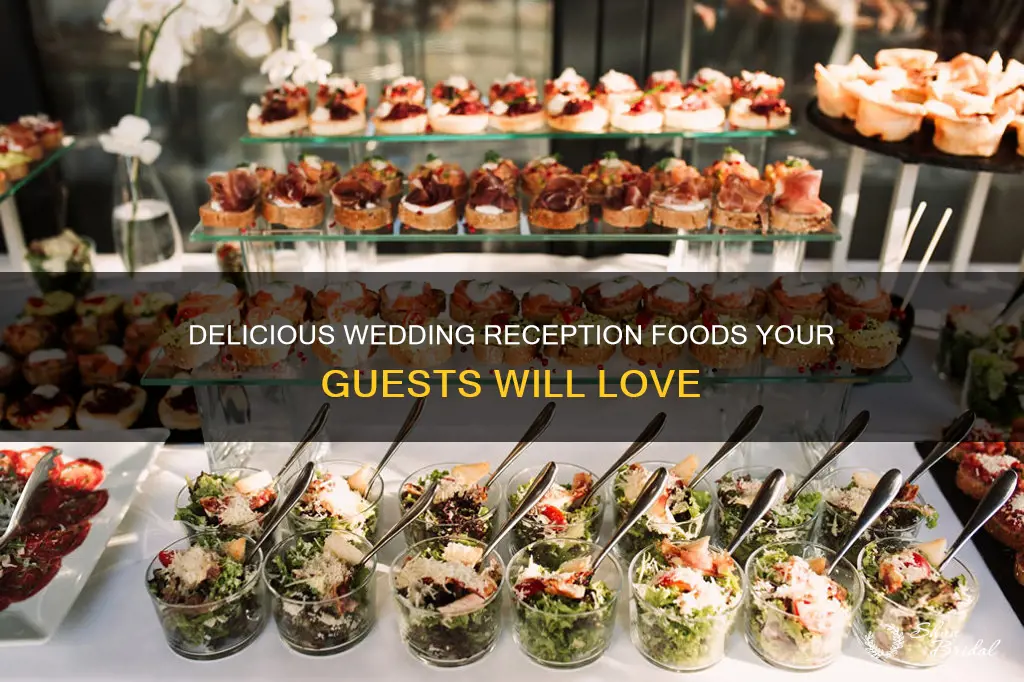 what are good foods to serve at a wedding reception