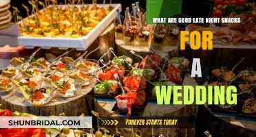 Delicious Late Night Wedding Snacks to Keep the Party Going