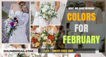 Romantic February Wedding Colors: Warm and Cozy Palette Ideas