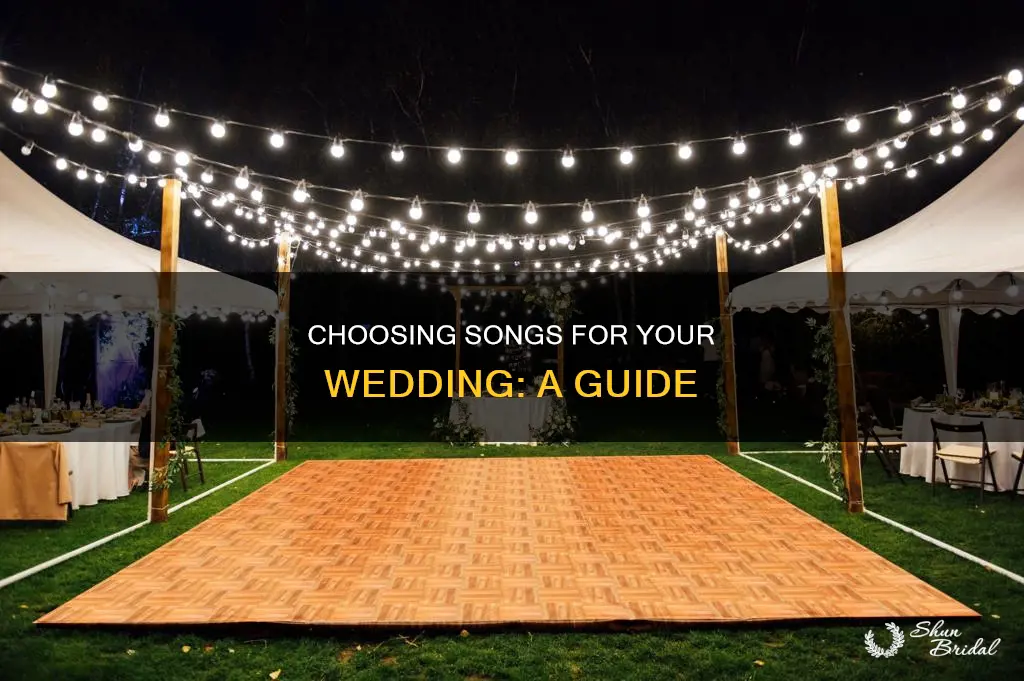 what are good wedding songs