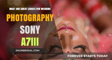 Best Sony A7III Lenses for Wedding Photography