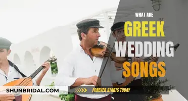 Greek Wedding Songs: Traditions and Tunes