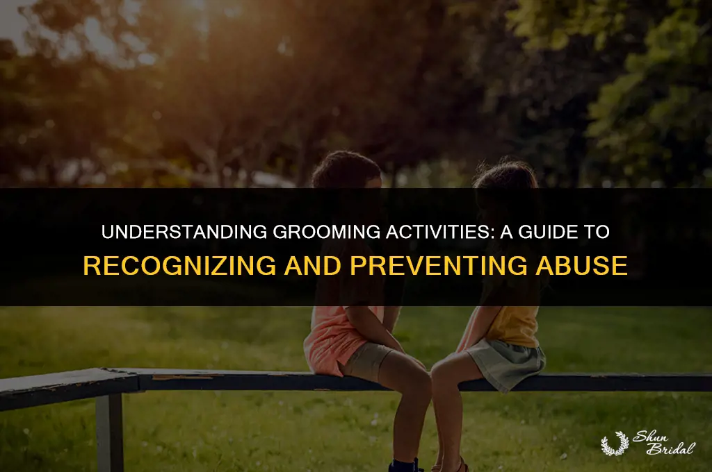 what are grooming activities
