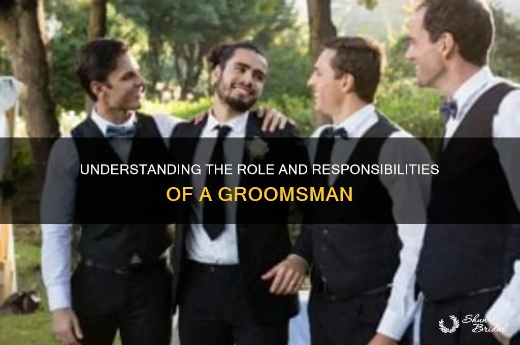 what are groomsman