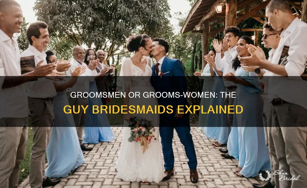 what are guy bridesmaids called