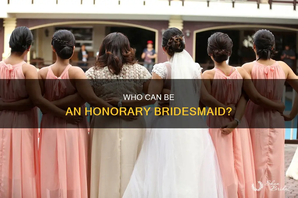 what are honorary bridesmaids