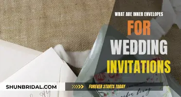 The Purpose of Inner Envelopes for Wedding Invitations