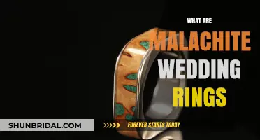 Malachite Wedding Rings: A Unique Choice