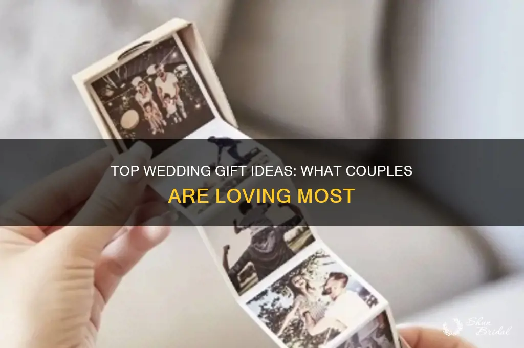 what are most popular wedding gifts