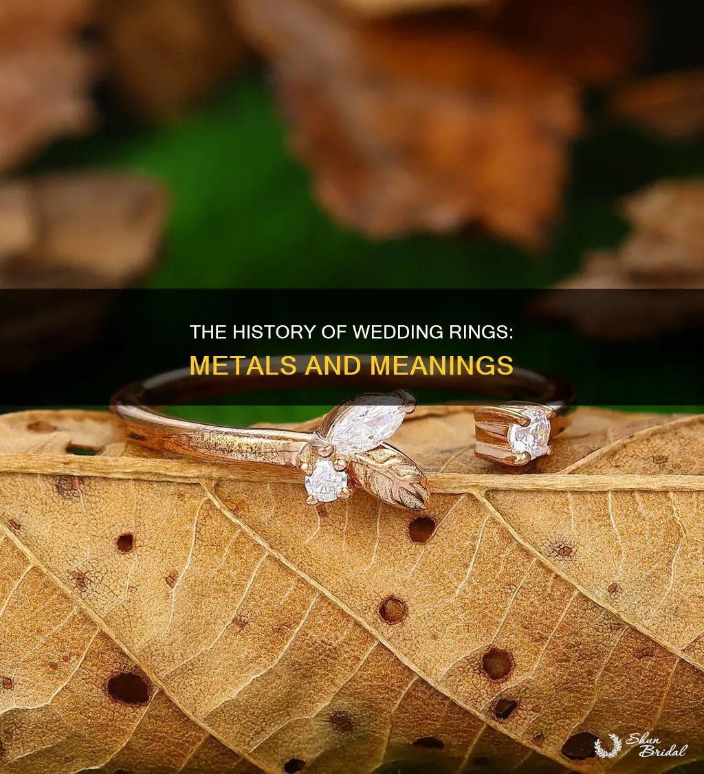 what are most wedding rings made of