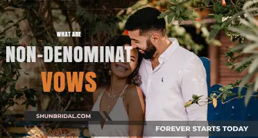 Understanding Non-Denominational Vows: Personalized Promises for Modern Unions